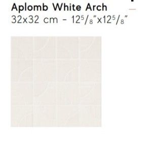 Aplomb White Mosaique Triangle 31,5x30,5 - Atlas Concorde A6SP CERAMICHE ATLAS CONCORDE - 1