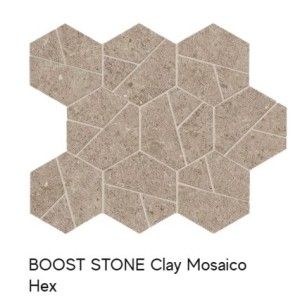 BOOST STONE Clay Mosaique Hex 25,28,5    - Atlas Concorde A7CW CERAMICHE ATLAS CONCORDE - 1