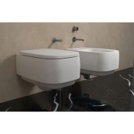 FLAG BIDET SOSPESO BIANCO COMPLETO DI FISSAGGI  - Ceramica Flaminia 