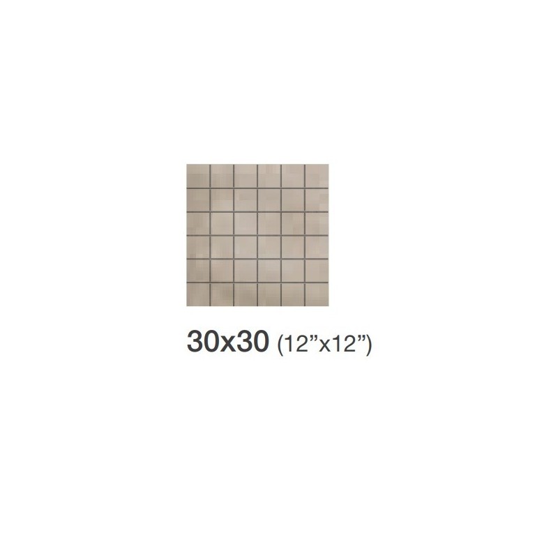 FERROCEMENTO FANGO LAPPATO MOSAICO 30X30 - Saime Ceramiche  7693565 SAIME CERAMICHE - 1