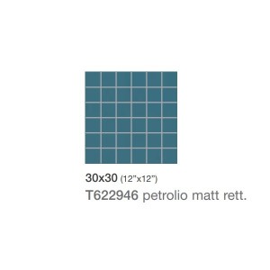 I COLORI+ PETROLIO MOSAICO   30X30 - Saime Ceramiche  T622946 SAIME CERAMICHE - 1