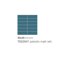 I COLORI+ PETROLIO BRICK  30X30 - Saime Ceramiche  T622947 SAIME CERAMICHE - 1