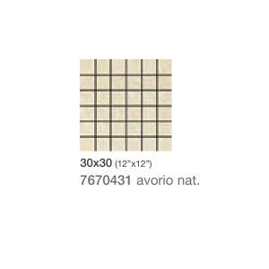 NEUTRA AVORIO MOSAICO 30X30 - Saime Ceramiche  7670431 SAIME CERAMICHE - 1