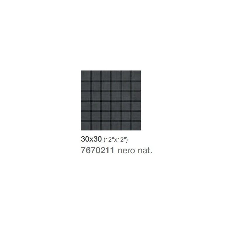 NEUTRA NERO MOSAIQUE 30X30 - Saime Ceramiche  7670211 SAIME CERAMICHE - 1