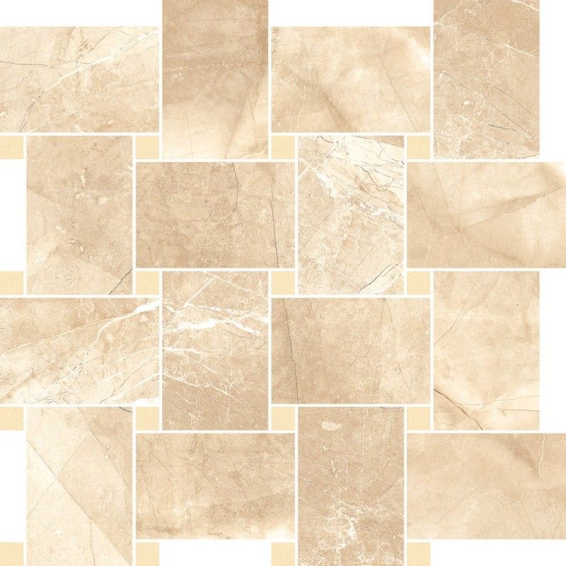 Pulpis Contrasti Beige Levigato  con Tozz.Oro Mosaico 30x30 - Cerdomus 73732 CERDOMUS - 1