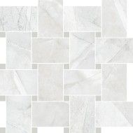 Pulpis Contrasti Grigio Levigato  con Tozz.Piombo Mosaico 30x30 - Cerdomus 72634 CERDOMUS - 1