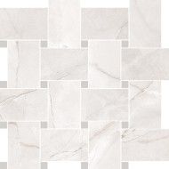 Pulpis Contrasti Bianco Nat. mit Tozz.Piombo Mosaik 30x30 - Cerdomus 72629 CERDOMUS - 1