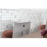 Statuario Bianco Contrasti Bianco Gelaeppt mit Tozz. Piombo Mosaik 30x30 - Cerdomus 72803 CERDOMUS - 1