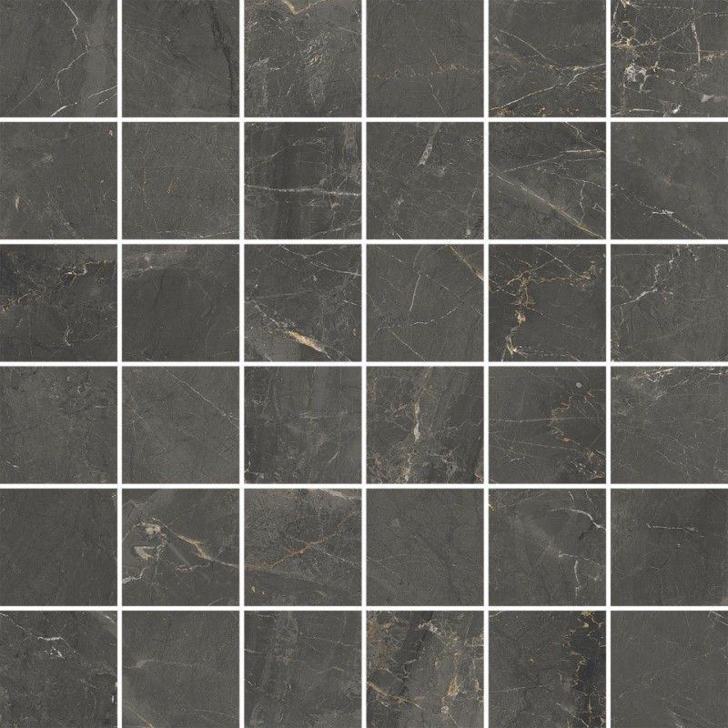 Sybil Mosaic 4,7x4,7 Black Honed  30x30 - Cerdomus 84491 CERDOMUS - 1