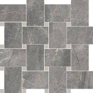 Sybil Contrasti Silver Levigato con Tozz. Piombo Mosaico  30x30 - Cerdomus 84499 CERDOMUS - 1