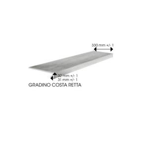 Antique STEP Straight Edge Wengè 33x120 - CERDOMUS 73084