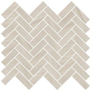 LIME-ROCK Bianco 28.5x32 Mosaico Naturale Strutturato Opaco - Ceramica d'Imola MK.LMRCK W CERAMICA D'IMOLA - 1