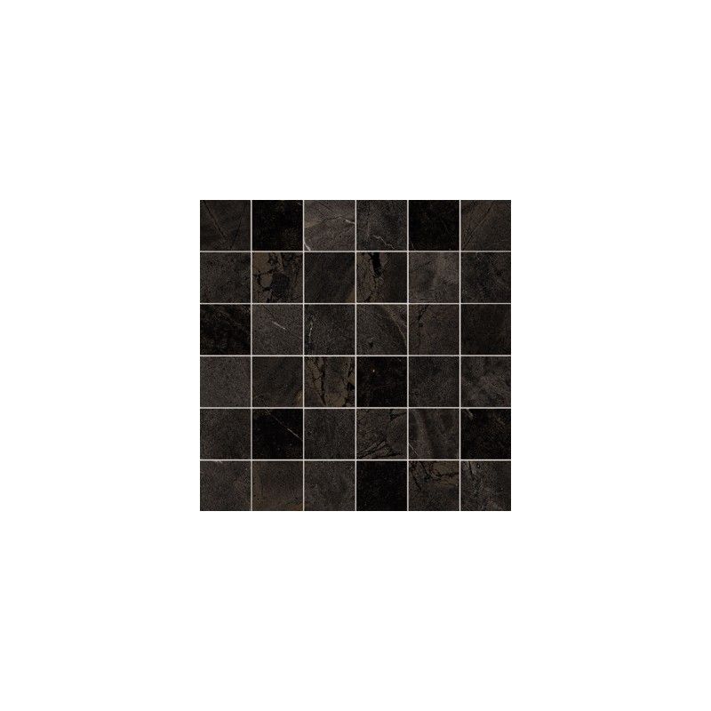 THE ROOM Nero 30x30 Mosaico Naturale Liscio Opaco - Ceramica d'Imola MK.INF BR6 30 CERAMICA D'IMOLA - 1