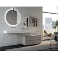 Bathroom cabinet Composition JEY 180cm Ocritech Bianco opaco - AZZURRA  Arredobagno AZZURRA GROUP - 1