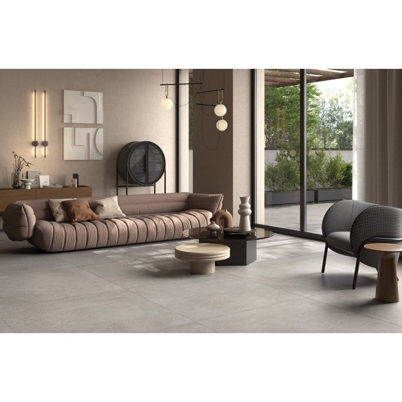 GEA Argento 90x90 Natuerlich strukturiert Rektifiziert  - LA FAENZA GEA6 90AG RM LA FAENZA - 1