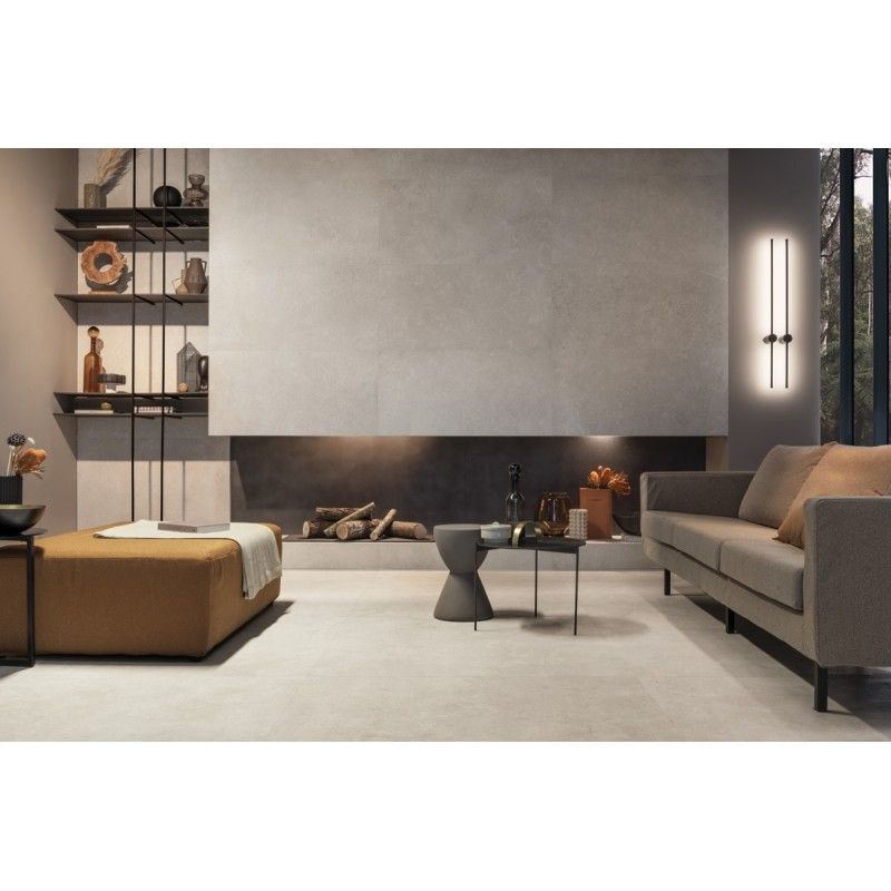 GEA avorio 60x60 Natural Structured Rectified Esterni Outdoor floor  - LA FAENZA GEA 60AV AS RM LA FAENZA - 1