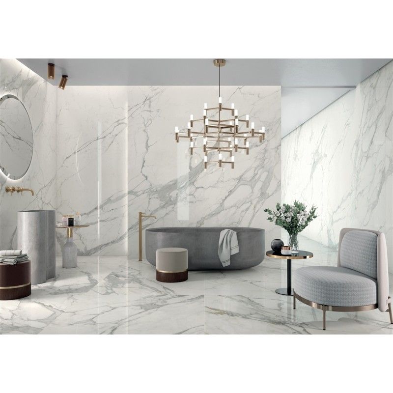 SLIMTECH SYNESTESIA PURE STATUARIO LAPPED 120X120  - Lea Ceramiche LS8S5X7 LEA CERAMICHE - 1