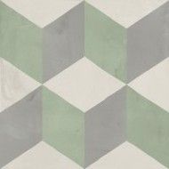 TERRA.ART CUBO  SABBIA/MENTA 20x20 -Marca Corona  I392 CERAMICHE MARCA CORONA  - 1