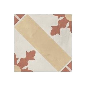 TERRA.ART CARDINALE TRAMONTO/CREMA 20x20 -Marca Corona  I395 CERAMICHE MARCA CORONA  - 1