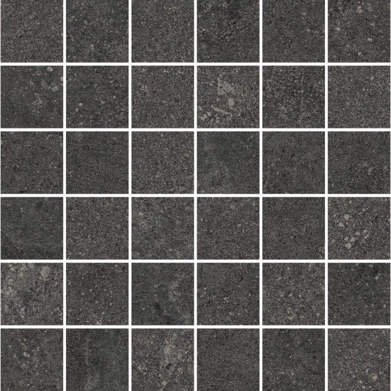 Pietra del Maniero Mosaico 4,7 Antracite 30x30 - CERDOMUS 88155 CERDOMUS - 1