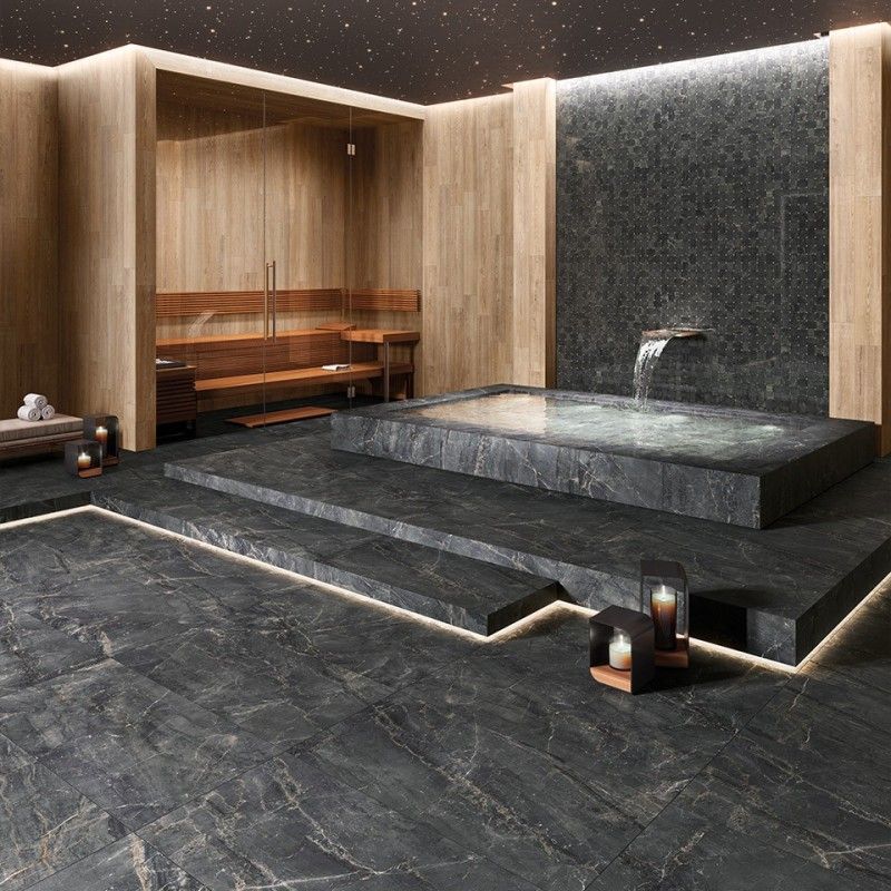 Sybil Black Rectified 120x120 - CERDOMUS 87175 CERDOMUS - 1