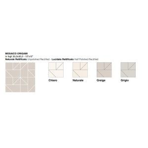 MADRE NATURA  Naturale  ORIGAMI 30x30 Rectified  - Coem  NN2MS1R COEM - 1