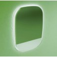 Specchio FLAG 52 reversibile con bordo molato trasparente e Luce LED  CERAMICA FLAMINIA CERAMICA FLAMINIA - 1