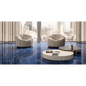 MAXIMUM MARMI Divine Blue  Polished Rectified  75X37,5 - GRANITI FIANDRE MML263673 GRANITI FIANDRE - 1