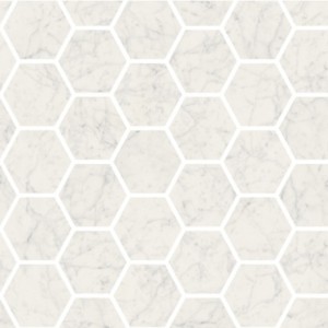 MARMOREA BIANCO GIOIA MOSAICO ESAGONI LR Fioranese MM0MS3L FIORANESE CERAMICHE - 1