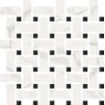 MARMOREA BIANCO STATUARIO MOSAICO INTRECCIO Fioranese MM1MS4L FIORANESE CERAMICHE - 1