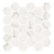 MARMOREA BIANCO CALACATTA MOSAICO ESAGONI LR Fioranese MM2MS3L FIORANESE CERAMICHE - 1