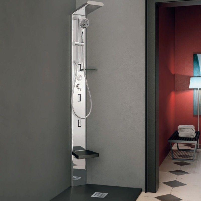 COLONNA DOCCIA QUARANTACINQUE PLUS 157x21x59 - Hafro - Geromin