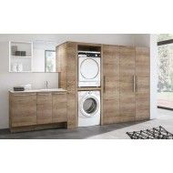 Unité de lavage h200xl 365xp65 cm Composition 405 Sherwood Tabacco 12  Hafro - Geromin