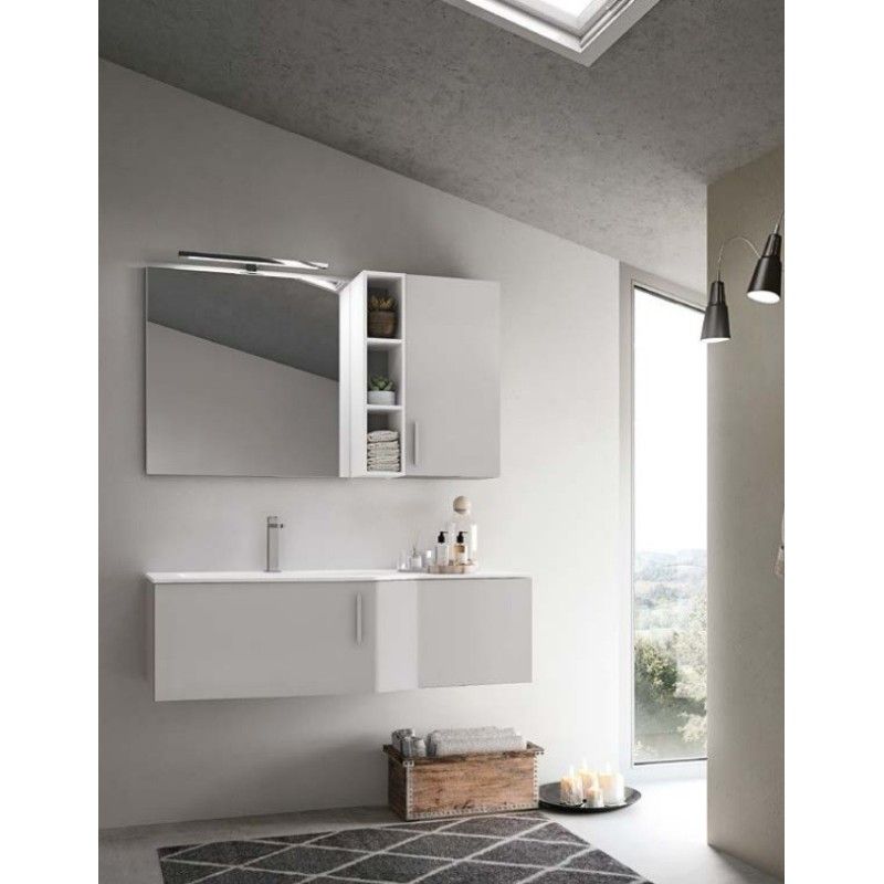STR8 Mobile Bagno H200xL120,6xP56 cm Composizione STR 03 - Hafro - Geromin HAFRO-GEROMIN - 2