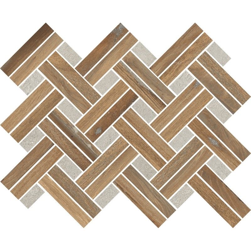 INFUSION OAK MOSAIK BRAID  25,5x33,5 -  J90586 Ceramiche Rondine CERAMICA RONDINE - 1