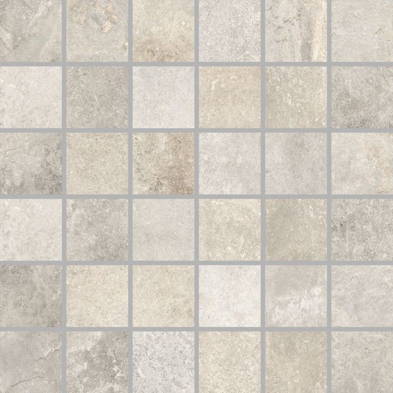 PROVENCE LIGHT GREY MOSAIC   30x30 -  J89591 Ceramiche Rondine CERAMICA RONDINE - 1