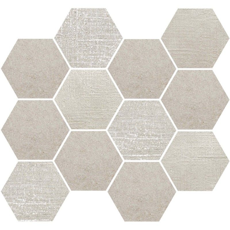 LOFT BEIGE MOSAICO ESAGONA  35x30,3 -  J89339 Ceramiche Rondine CERAMICA RONDINE - 1