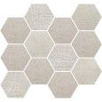 LOFT BEIGE MOSAICO ESAGONA  35x30,3 -  J89339 Ceramiche Rondine CERAMICA RONDINE - 1