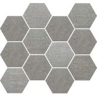 LOFT GREY MOSAIQUE ESAGONA  35x30,3 -  J89341 Ceramiche Rondine CERAMICA RONDINE - 1