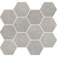 LOFT LIGHT GREY MOSAIK ESAGONA  35x30,3 -  J89342 Ceramiche Rondine CERAMICA RONDINE - 1