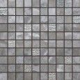 PIETRE DI FIUME ANTRACITE MOSAIK MIX  30x30 -  J86882 Ceramiche Rondine CERAMICA RONDINE - 1