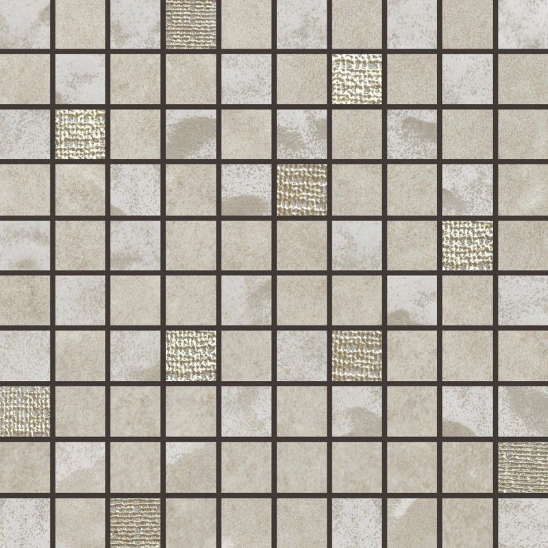 PIETRE DI FIUME BEIGE MOSAICO MIX  30x30 -  J86880 Ceramiche Rondine CERAMICA RONDINE - 1