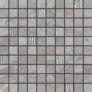 PIETRE DI FIUME GRIGIO MOSAICO MIX  30x30 -  J86881 Ceramiche Rondine CERAMICA RONDINE - 1