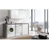 Mobile Lavanderia - Store - H200xL200xP65 cm Composizione STO 17 - Hafro - Geromin HAFRO-GEROMIN - 2