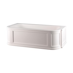 President Sx Eckbadewanne links in weiß weiß tec 181LxH56xT84,5 DEVON&DEVON - 1