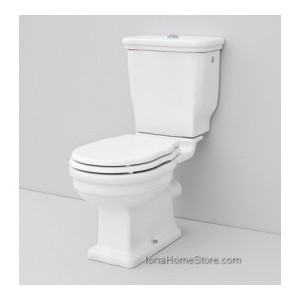 ARTCERAM HERMITAGE "P"   TRAP CLOSE-COUPLED WC  HEV004/HEV008 + CERAMIC CISTERN+DOBLE FLOW DOSCHARGE