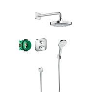 Croma  Select E Sistema Doccia ad incasso con termostatico Ecostat E Hansgrohe 