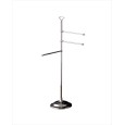 Single Towel holder on pedestal L50,2xH111,5xD26 with Chrome finish DEVON&DEVON - 1