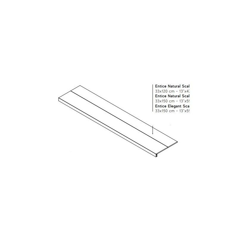 Entice Copper Oak Elegant  Step  33x150 - Atlas Concorde AFI6 CERAMICHE ATLAS CONCORDE - 1