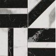 ROMA GOLD CARRARA/NERO ELEGANTE DECO MOSAIK 30X30  - fQKC Fap Ceramiche FAP CERAMICHE - 1